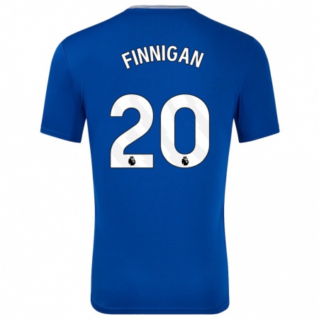 Kandiny Gyermek Megan Finnigan #20 Kék -Val Hazai Jersey 2024/25 Mez Póló Ing