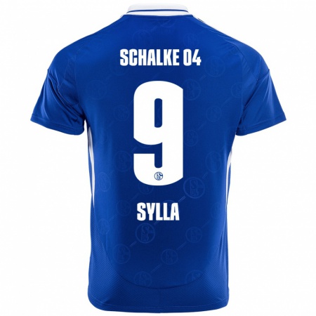 Kandiny Gyermek Moussa Sylla #9 Királykék Hazai Jersey 2024/25 Mez Póló Ing