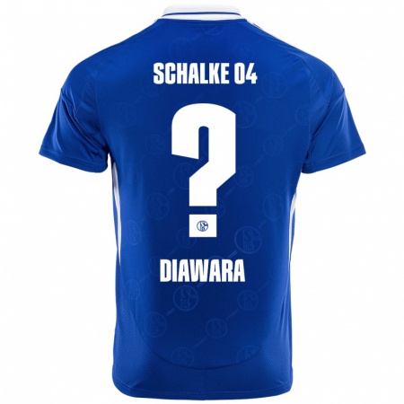 Kandiny Gyermek Mamady Diawara #0 Királykék Hazai Jersey 2024/25 Mez Póló Ing