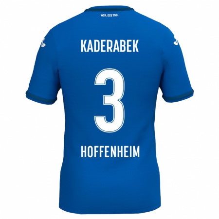 Kandiny Gyermek Pavel Kaderabek #3 Királykék Hazai Jersey 2024/25 Mez Póló Ing