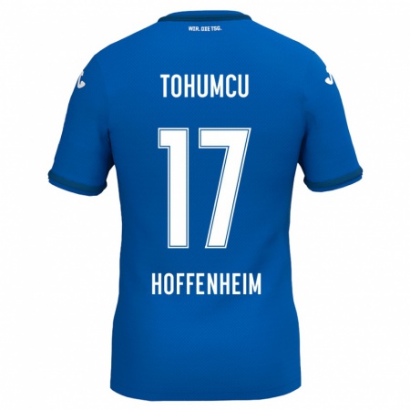 Kandiny Gyermek Umut Tohumcu #17 Királykék Hazai Jersey 2024/25 Mez Póló Ing