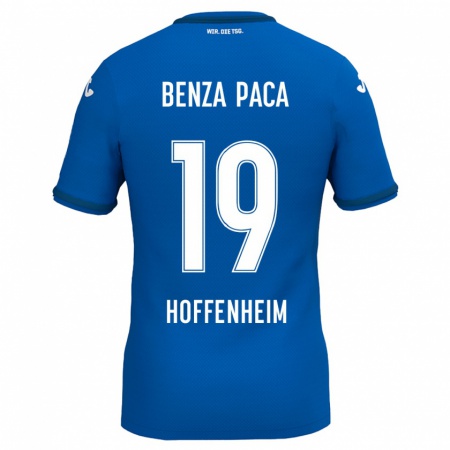 Kandiny Gyermek Lynes Benza Paca #19 Királykék Hazai Jersey 2024/25 Mez Póló Ing