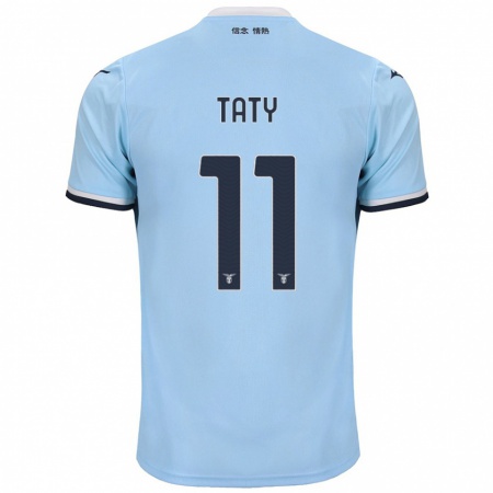 Kandiny Gyermek Taty Castellanos #11 Kék Hazai Jersey 2024/25 Mez Póló Ing