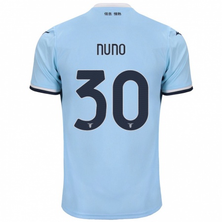 Kandiny Gyermek Nuno Tavares #30 Kék Hazai Jersey 2024/25 Mez Póló Ing