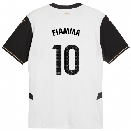 Kandiny Férfi Fiamma #10 Fehér Fekete Hazai Jersey 2024/25 Mez Póló Ing