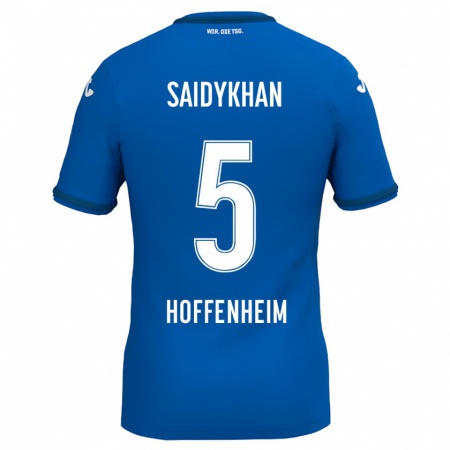 Kandiny Férfi Ibrahim Saidykhan #5 Királykék Hazai Jersey 2024/25 Mez Póló Ing