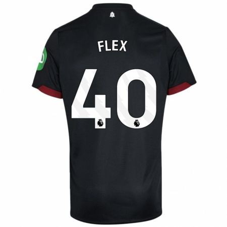 Kandiny Férfi Armstrong Oko Flex #40 Fekete Fehér Idegenbeli Jersey 2024/25 Mez Póló Ing