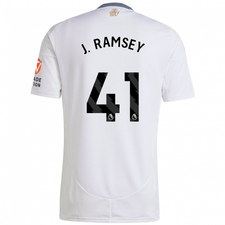 Kandiny Férfi Jacob Ramsey #41 Fehér Idegenbeli Jersey 2024/25 Mez Póló Ing