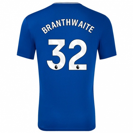 Kandiny Női Jarrad Branthwaite #32 Kék -Val Hazai Jersey 2024/25 Mez Póló Ing