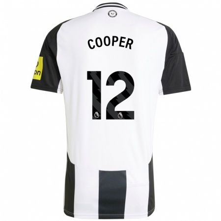 Kandiny Női Deanna Cooper #12 Fehér Fekete Hazai Jersey 2024/25 Mez Póló Ing