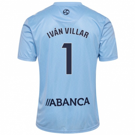 Kandiny Női Iván Villar #1 Ég Kék Hazai Jersey 2024/25 Mez Póló Ing