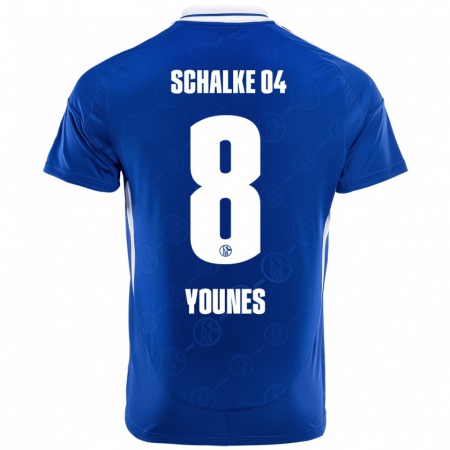 Kandiny Női Amin Younes #8 Királykék Hazai Jersey 2024/25 Mez Póló Ing