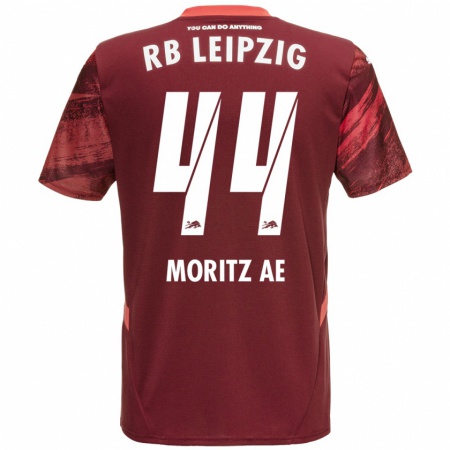 Kandiny Női Moritz Aé #44 Burgundia Idegenbeli Jersey 2024/25 Mez Póló Ing