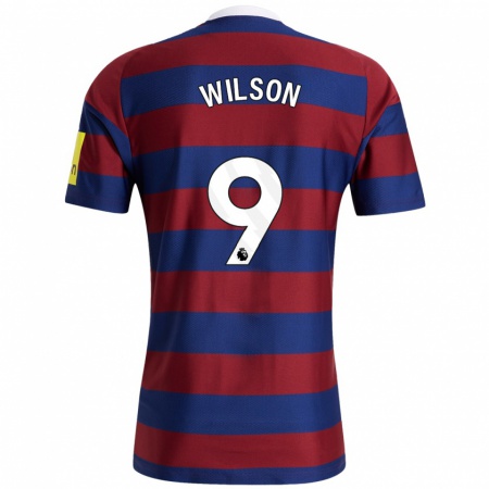 Kandiny Női Callum Wilson #9 Bordó Sötétkék Idegenbeli Jersey 2024/25 Mez Póló Ing