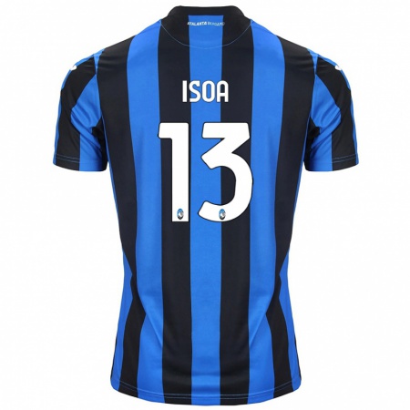 Kandiny Gyermek Isaac Isoa #13 Kék Fekete Hazai Jersey 2024/25 Mez Póló Ing