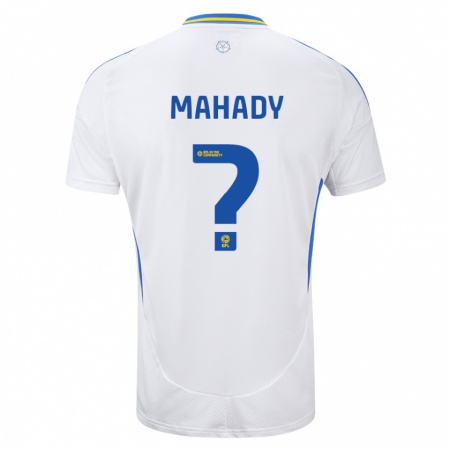 Kandiny Gyermek Rory Mahady #0 Fehér Kék Hazai Jersey 2024/25 Mez Póló Ing