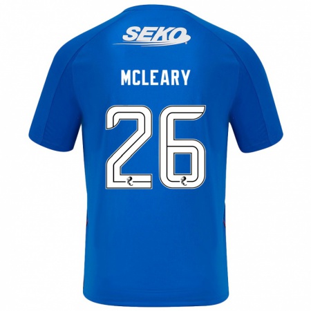 Kandiny Gyermek Jodi Mcleary #26 Sötétkék Hazai Jersey 2024/25 Mez Póló Ing