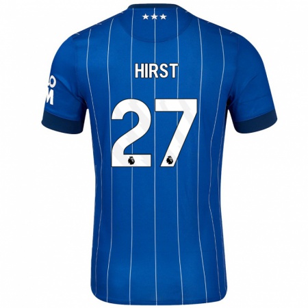 Kandiny Gyermek George Hirst #27 Sötétkék Hazai Jersey 2024/25 Mez Póló Ing