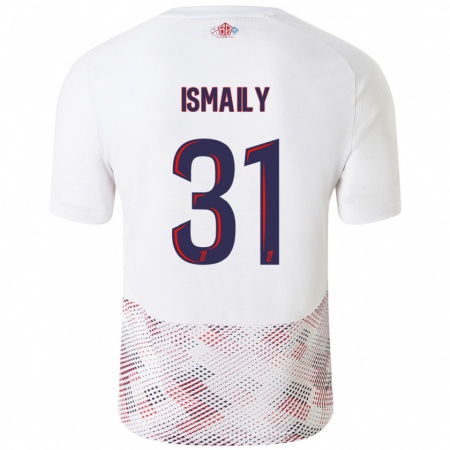 Kandiny Gyermek Ismaily #31 Fehér Royal Blue Idegenbeli Jersey 2024/25 Mez Póló Ing