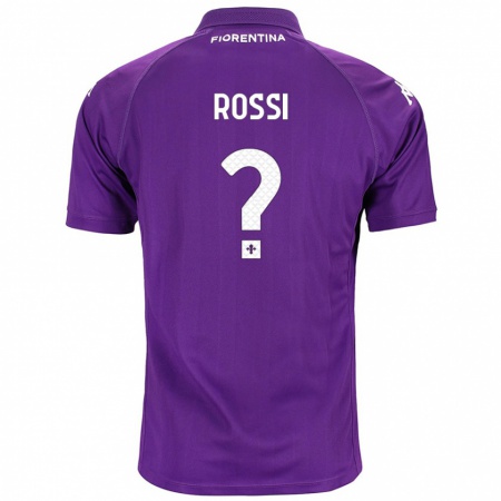 Kandiny Férfi Alessandro Rossi #0 Lila Hazai Jersey 2024/25 Mez Póló Ing