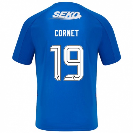 Kandiny Férfi Chelsea Cornet #19 Sötétkék Hazai Jersey 2024/25 Mez Póló Ing