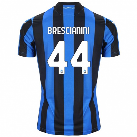 Kandiny Női Marco Brescianini #44 Kék Fekete Hazai Jersey 2024/25 Mez Póló Ing