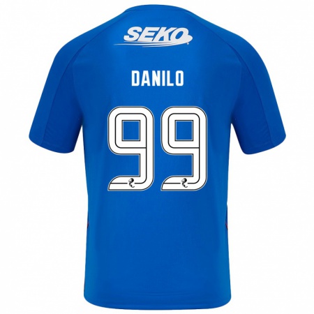 Kandiny Női Danilo #99 Sötétkék Hazai Jersey 2024/25 Mez Póló Ing