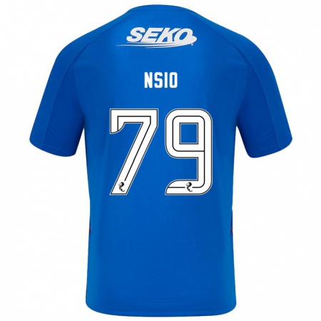 Kandiny Női Paul Nsio #79 Sötétkék Hazai Jersey 2024/25 Mez Póló Ing