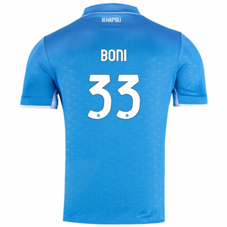 Kandiny Női Landry Boni #33 Ég Kék Hazai Jersey 2024/25 Mez Póló Ing