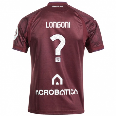 Kandiny Női Marco Longoni #0 Barna Fehér Hazai Jersey 2024/25 Mez Póló Ing