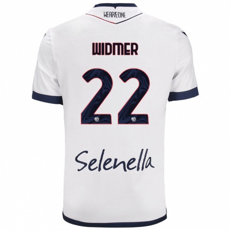 Kandiny Női Renato Widmer D’Autilia #22 Fehér Royal Blue Idegenbeli Jersey 2024/25 Mez Póló Ing