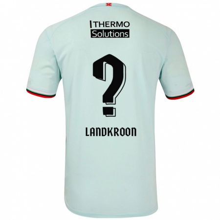 Kandiny Női Kick Landkroon #0 Világoszöld Idegenbeli Jersey 2024/25 Mez Póló Ing