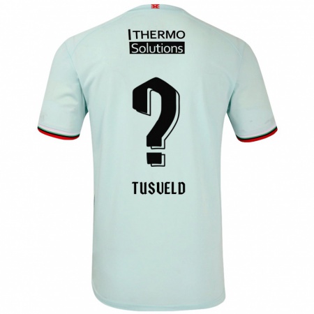 Kandiny Női Tijn Tusveld #0 Világoszöld Idegenbeli Jersey 2024/25 Mez Póló Ing