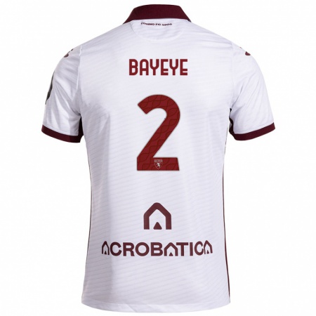 Kandiny Női Brian Bayeye #2 Fehér Barna Idegenbeli Jersey 2024/25 Mez Póló Ing