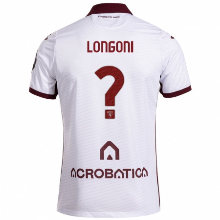 Kandiny Női Marco Longoni #0 Fehér Barna Idegenbeli Jersey 2024/25 Mez Póló Ing