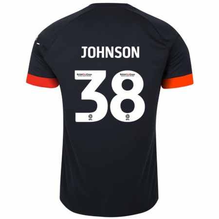 Kandiny Női Joe Johnson #38 Fekete Narancs Idegenbeli Jersey 2024/25 Mez Póló Ing