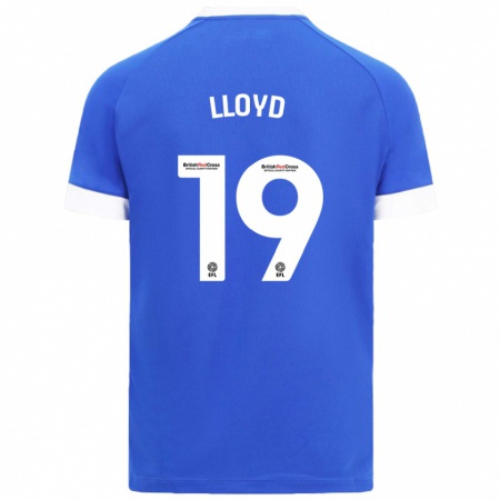 Kandiny Gyermek Madison Lloyd #19 Égszínkék Hazai Jersey 2024/25 Mez Póló Ing