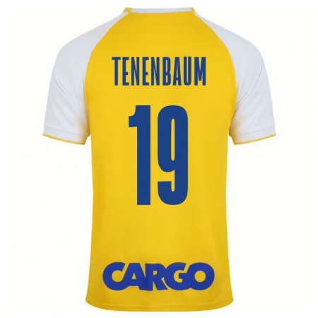 Kandiny Gyermek Daniel Tenenbaum #19 Sárga Fehér Hazai Jersey 2024/25 Mez Póló Ing