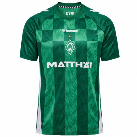 Kandiny Gyermek Marco Friedl #32 Zöld Hazai Jersey 2024/25 Mez Póló Ing