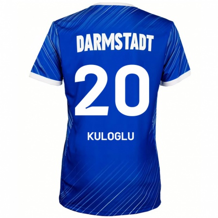 Kandiny Gyermek Can Kuloglu #20 Kék Fehér Hazai Jersey 2024/25 Mez Póló Ing