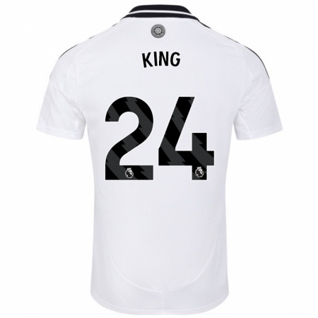 Kandiny Gyermek Joshua King #24 Fehér Hazai Jersey 2024/25 Mez Póló Ing