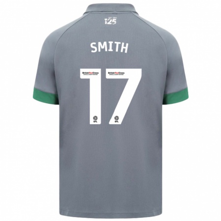 Kandiny Gyermek Hollie Smith #17 Sötétszürke Idegenbeli Jersey 2024/25 Mez Póló Ing