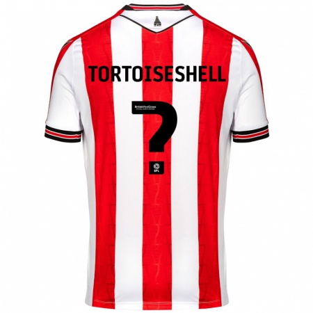 Kandiny Férfi Jensen Tortoishell #0 Piros Fehér Hazai Jersey 2024/25 Mez Póló Ing