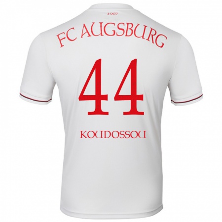 Kandiny Férfi Henri Koudossou #44 Fehér Hazai Jersey 2024/25 Mez Póló Ing