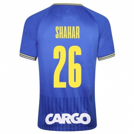 Kandiny Férfi Ido Shahar #26 Fehér Idegenbeli Jersey 2024/25 Mez Póló Ing