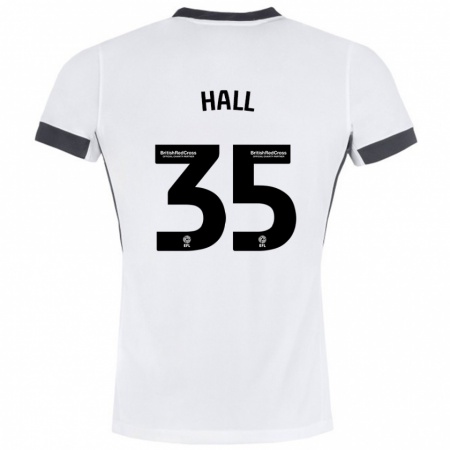 Kandiny Férfi George Hall #35 Fehér Fekete Idegenbeli Jersey 2024/25 Mez Póló Ing