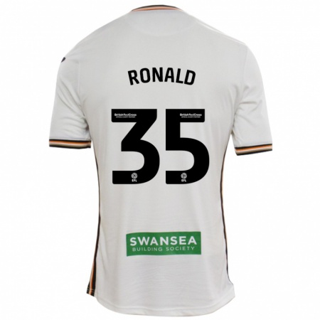 Kandiny Női Ronald #35 Fehér Hazai Jersey 2024/25 Mez Póló Ing