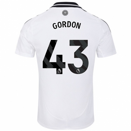 Kandiny Női Lemar Gordon #43 Fehér Hazai Jersey 2024/25 Mez Póló Ing