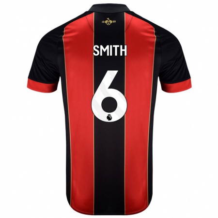 Kandiny Női Maisy Smith #6 Piros Fekete Hazai Jersey 2024/25 Mez Póló Ing