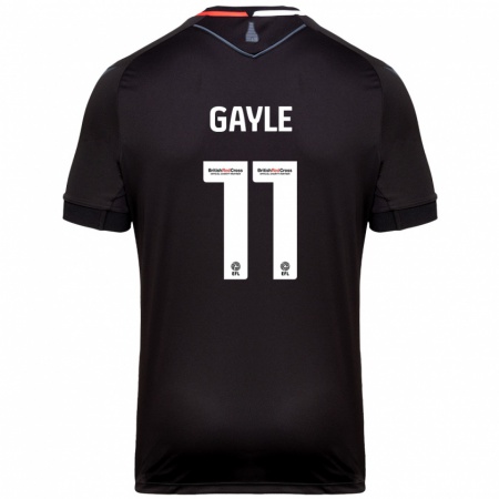 Kandiny Női Dwight Gayle #11 Fekete Idegenbeli Jersey 2024/25 Mez Póló Ing